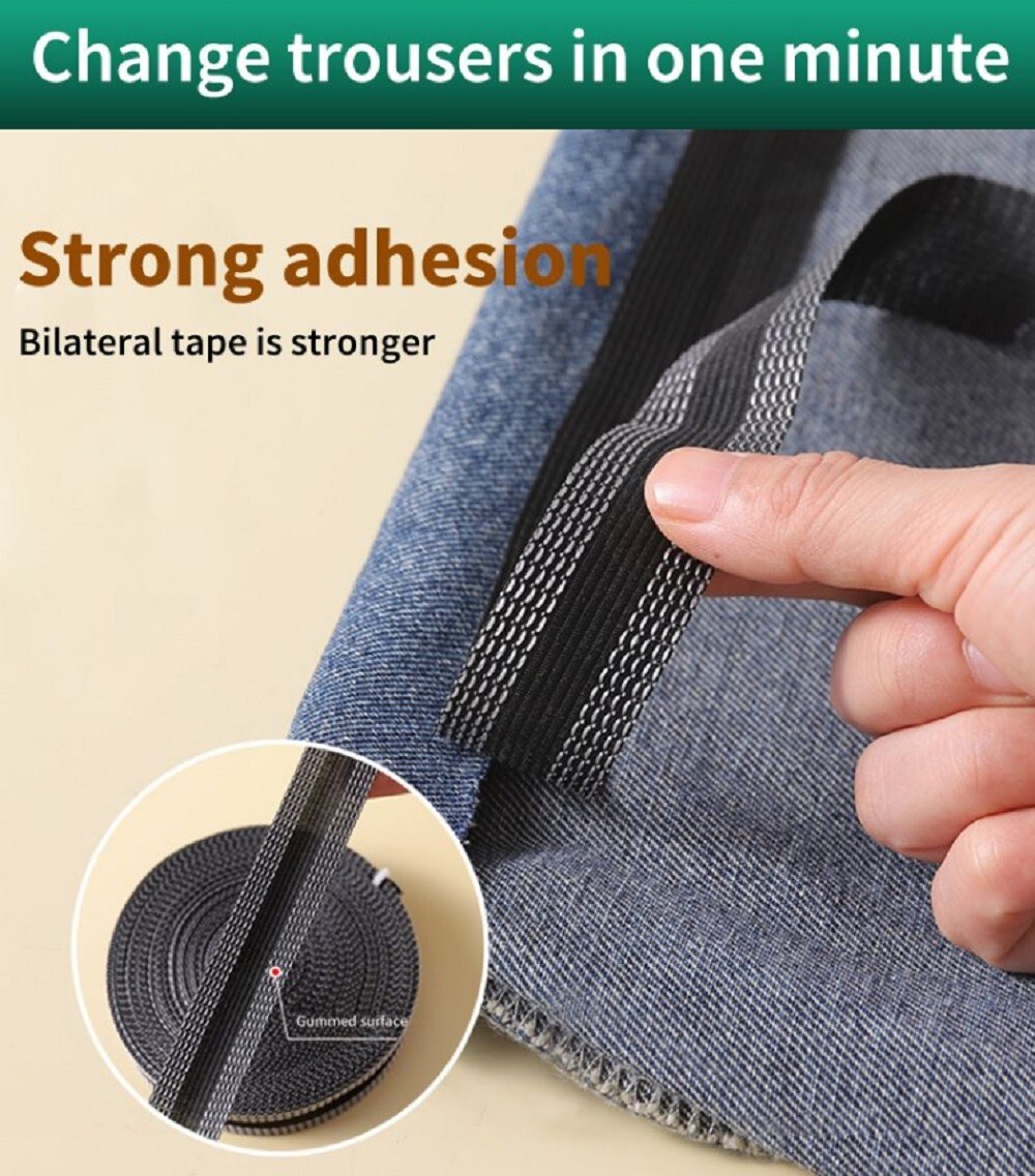 10 M SelfAdhesive Ironon Hemming TapeFabric Fusing Hemming Tape for