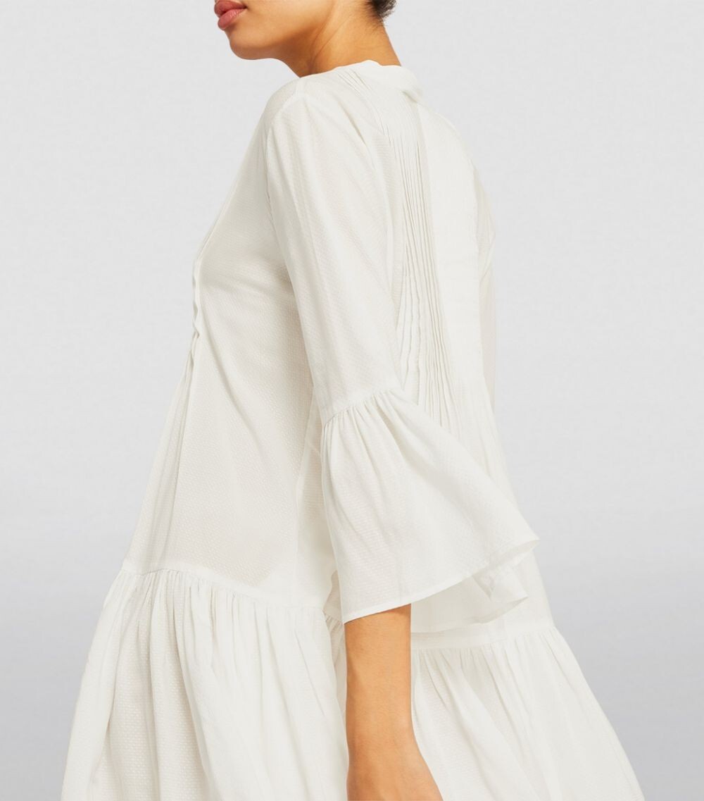 Pre-owned Evarae Loli Dress White - Small