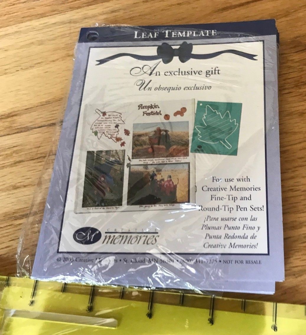 Creative Memories Huge Lot Templates Gifts Bags and More Most NIP