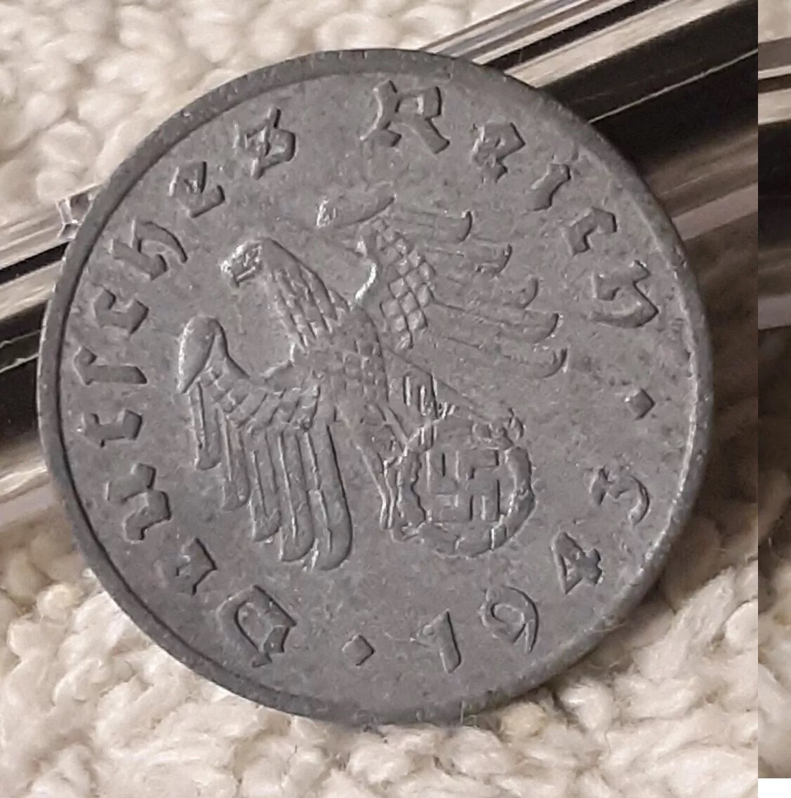 Rare Old Original WWII Germany War Coin Vintage German Collection Reichspfennig