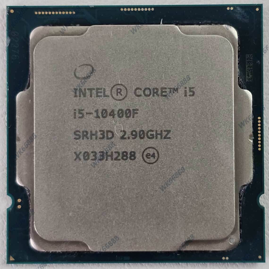 Intel Core i5-10400F 2.9GHz up to 4.3GHz 6-core FCLGA 1200