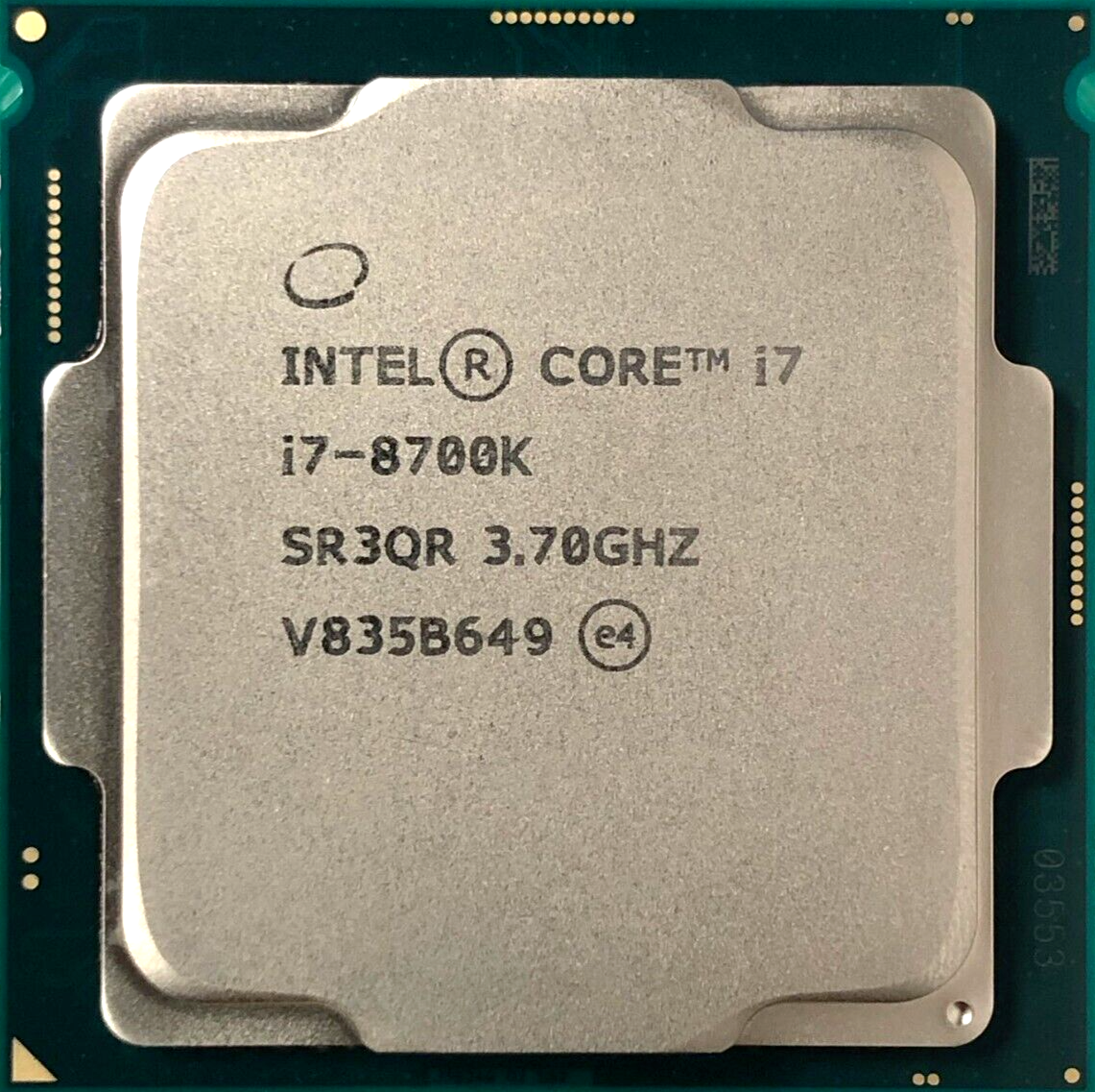 Intel Core i7-8700K Processor (3.70GHz,LGA 1151, 6-Core