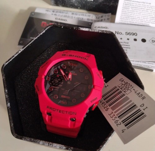 新品未使用 G-SHOCK GA-B001-4AFJ レッド 新品未使用 G-SHOCK GA-B001-4AFJ レッド Casio G-Shock GA-B001