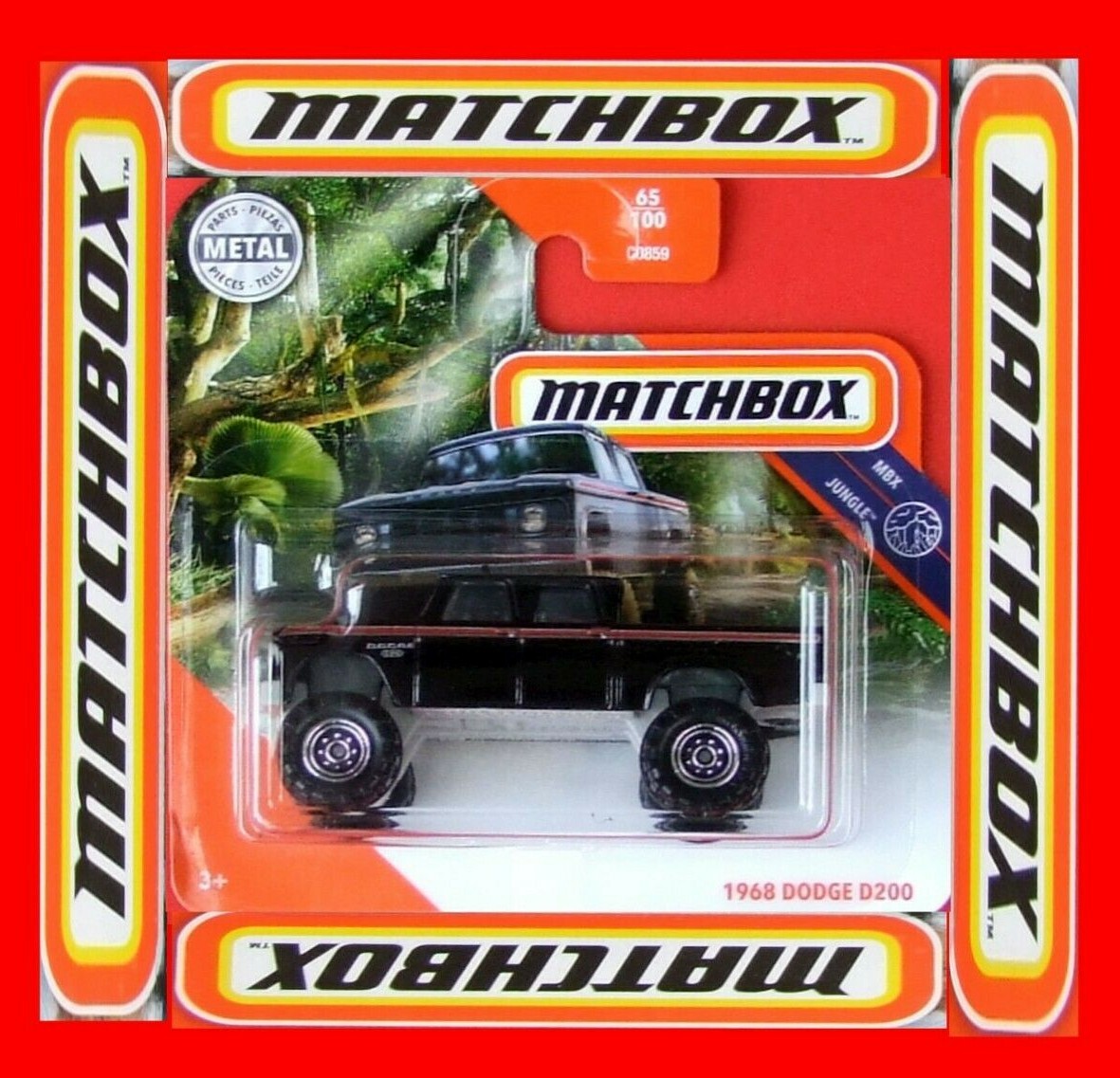 MATCHBOX 2020 1968 DODGE D200 65 100 NEUOVP 