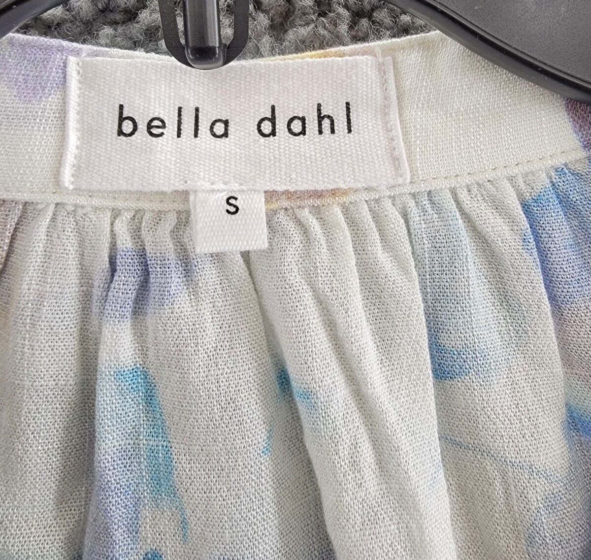 Bella Dahl Floral Print Blouse Women's S Malibu Floral Button Closure L/S~ - Picture 12 of 19