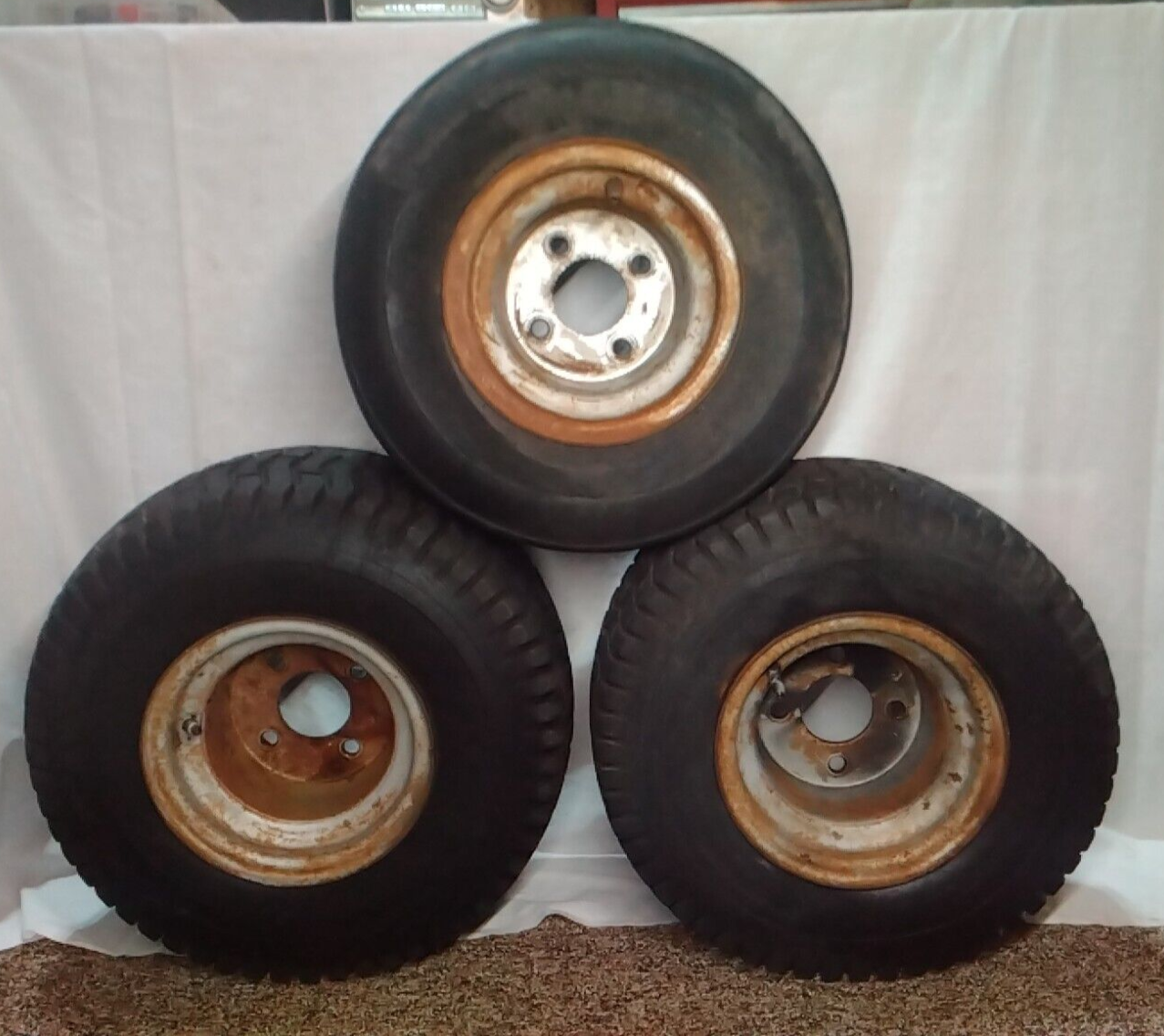 ~ Good Rims/bad Tires ~ Set Of 3