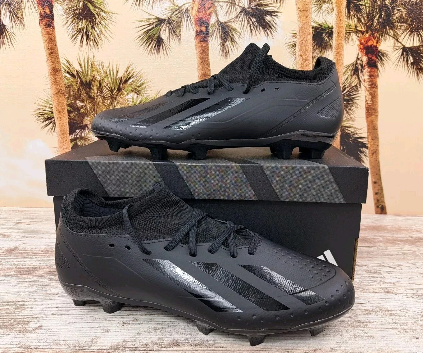 Adidas X Crazyfast.3 FG Soccer Cleats Black Firm Ground