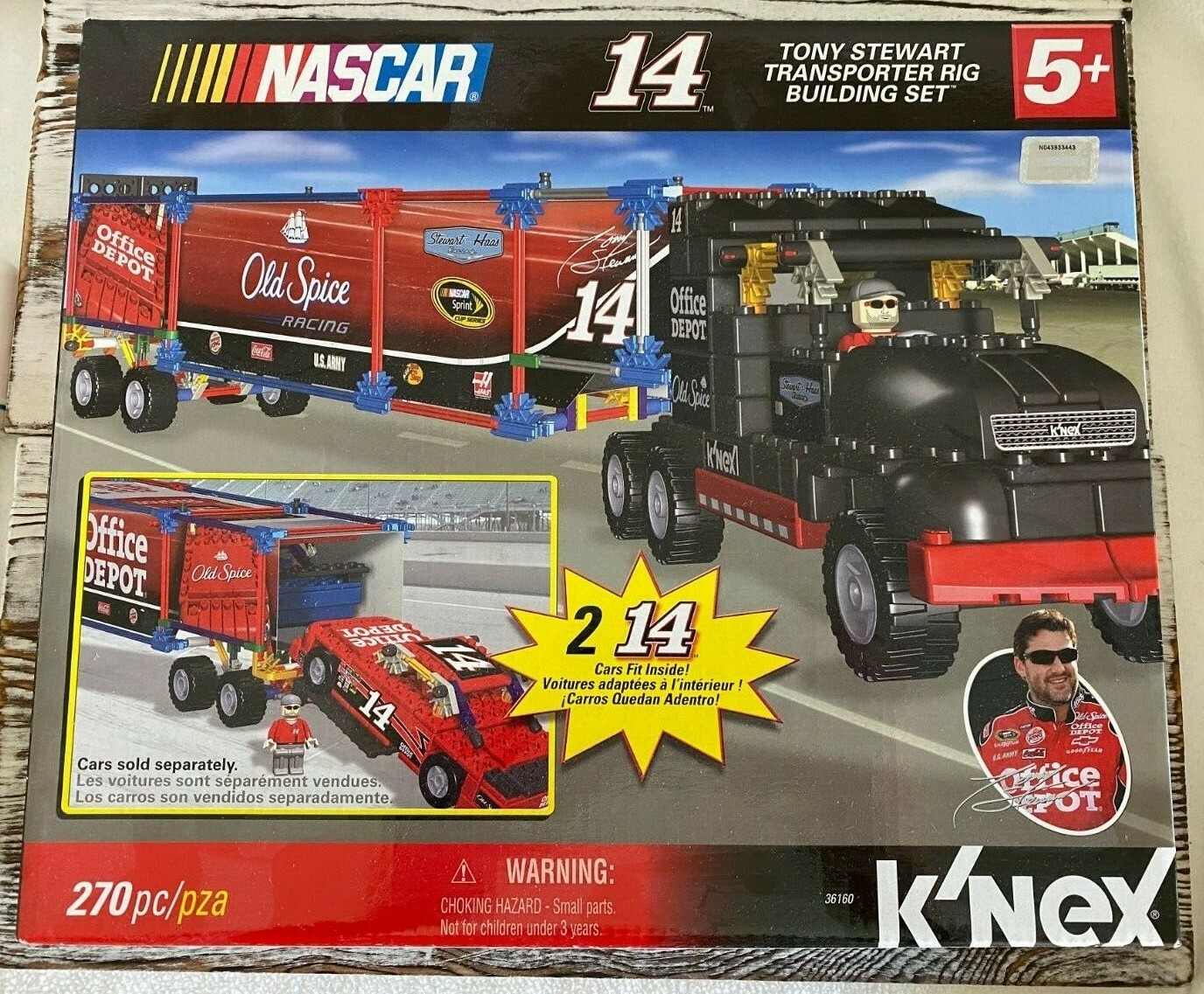 Racing Champions NASCAR Hauler Semi Truck Valvoline w/Micro