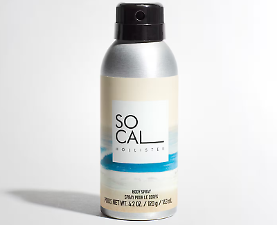New SO CAL HOLLISTER by Abercrombie Fitch SoCal Cologne Body