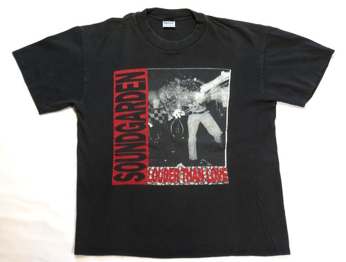 Soundgarden Vintage T Shirt 1989 Louder Than Love Tour