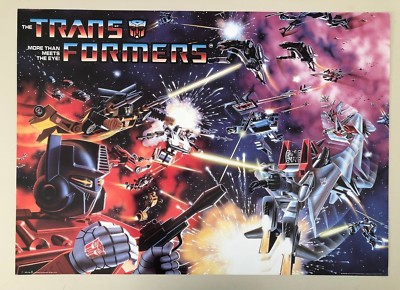 TRANSFORMERS,MORE THAN MEETS THE EYE,RARE AUTHENTIC LICENSED
