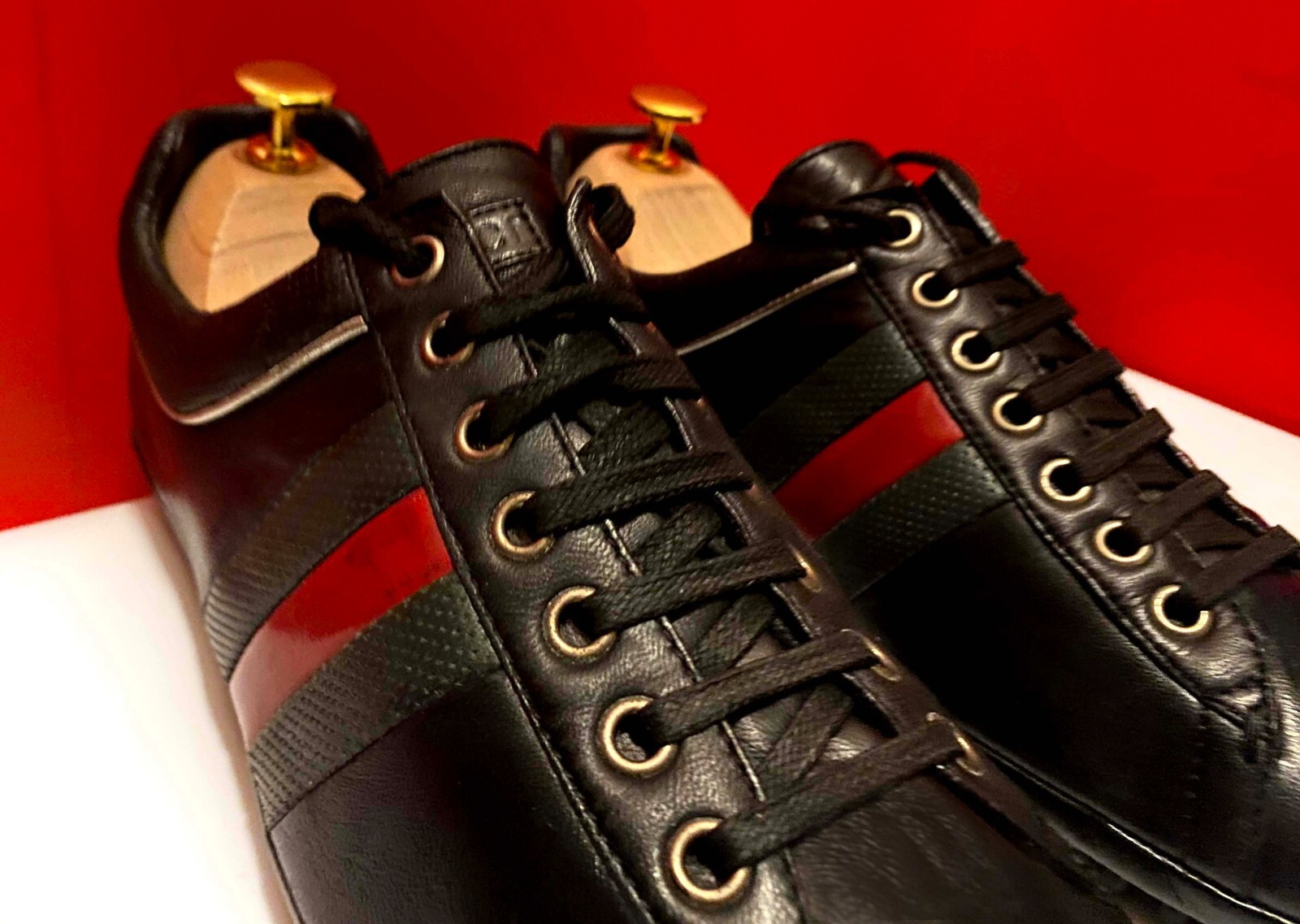 GUCCI ・スニーカー ・黒・ レザー・～26cm・used 2562596403.jpg?1756872843