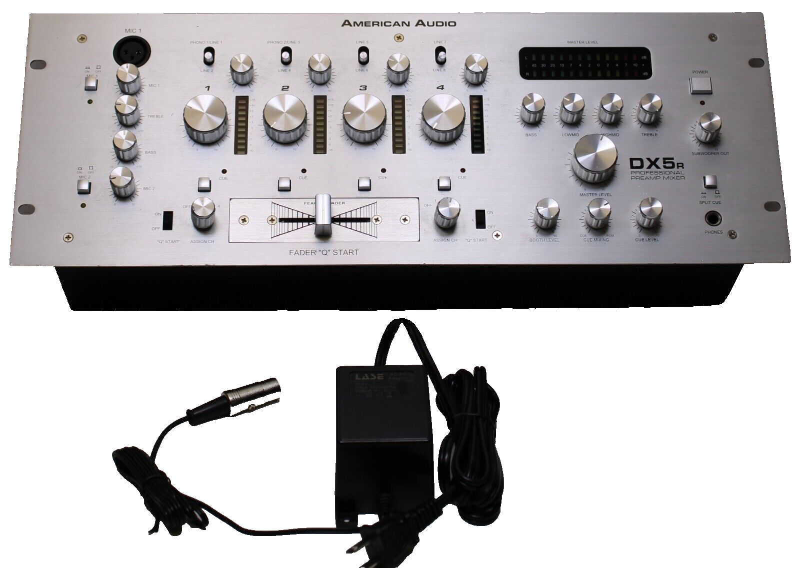 American Audio Q-2411 PRO ミキサー Q-2411 PRO Professional DJ Mixer from American DJ for your