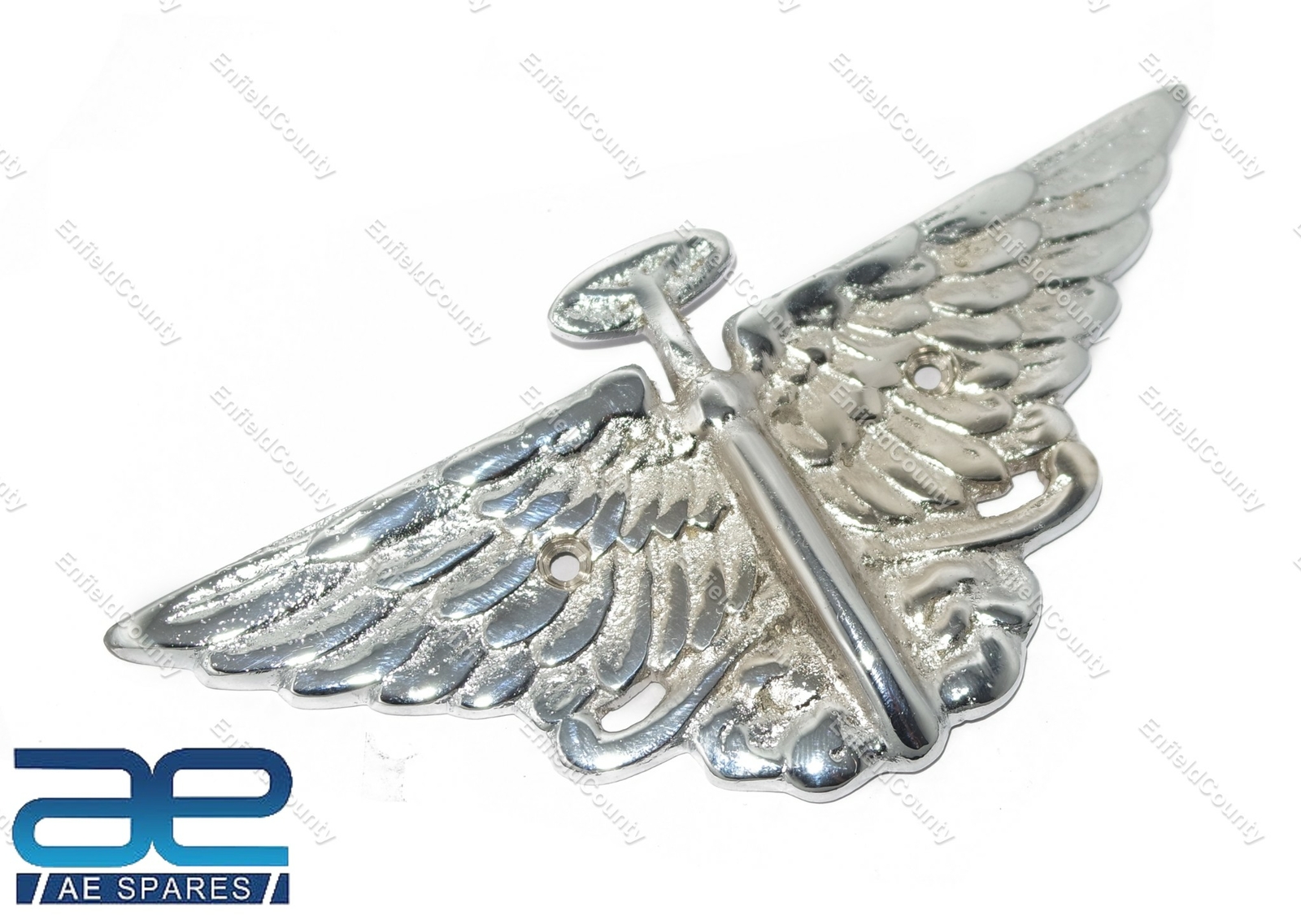 Fits for Vintage Austin Car Bonnet Steel Chrome plated Badge Logo Emblem 