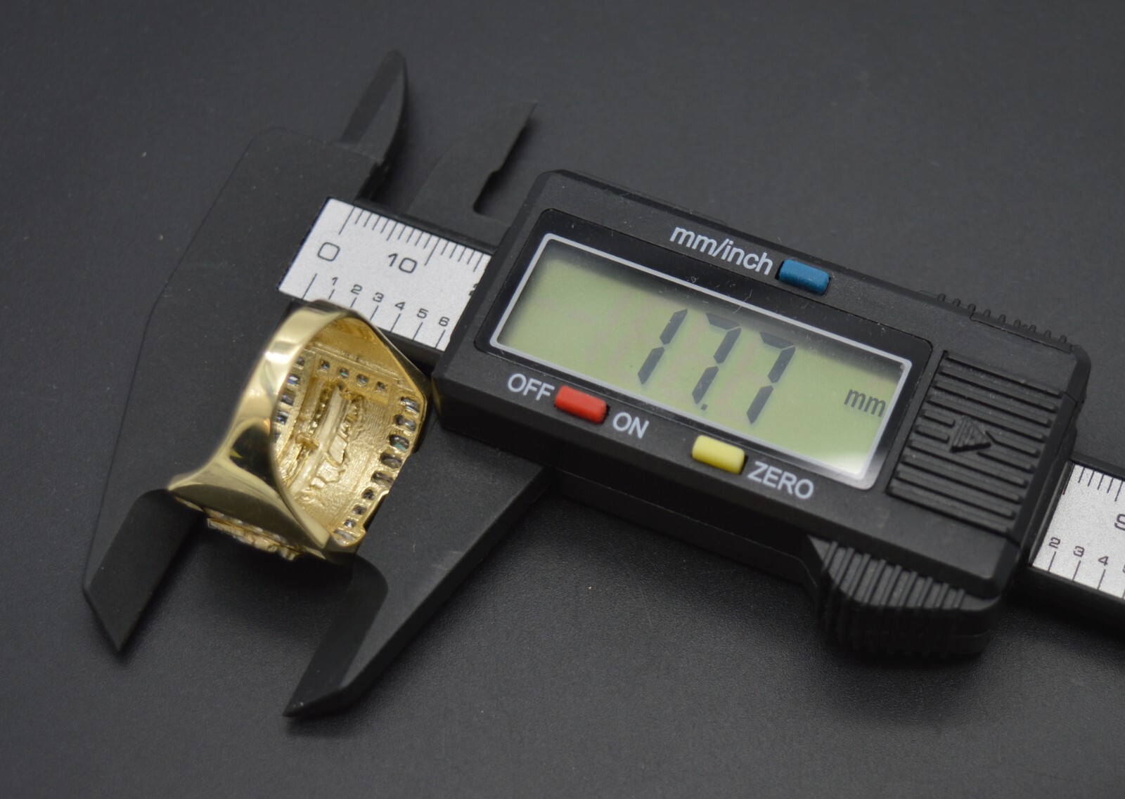 Pre-owned Pinky Real Solid 10k Yellow Gold Men's Beautiful Last Supper Ring All Sizes