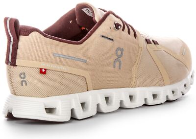 Pre-owned On Running Cloud 5 Waterproof Slip  Cloudtec Mens Sneaker In Ivory Us 6 - 13