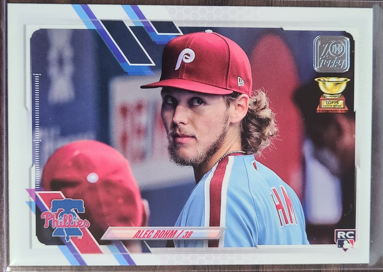 2021 TOPPS COMPLETE SETS ROOKIE IMAGE VARIATION CARD ALEC
