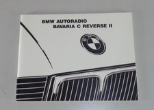 Operating Instructions BMW Car Radio Bavaria C Reverse II ...