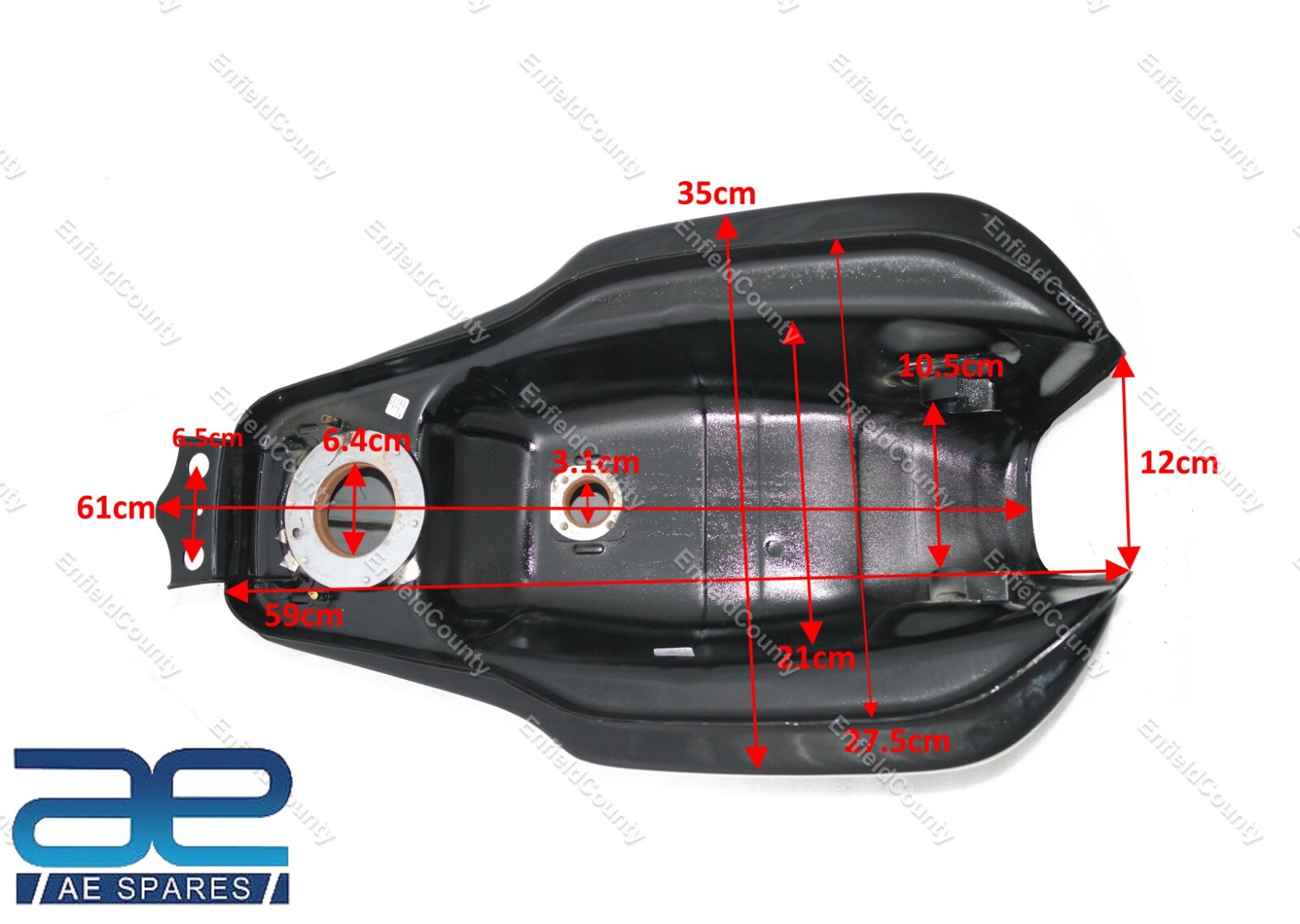 For Royal Enfield Mister Clean Fuel Petrol Gas Tank For Continental GT 650cc 
