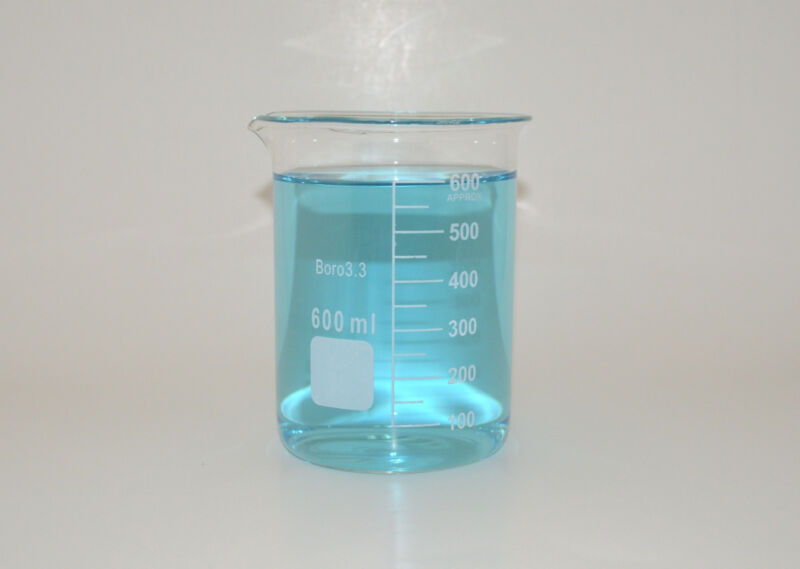 Beaker 600mL 600 mL ml Griffin Graduated Borosilicate Glass Lab New Measuring
