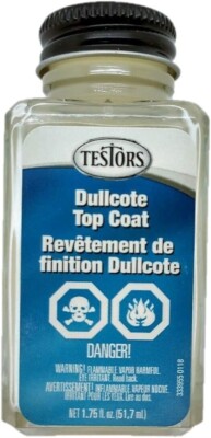 Testors Model Paint #1160 Dullcote  1.75 Ounces Free Shipping