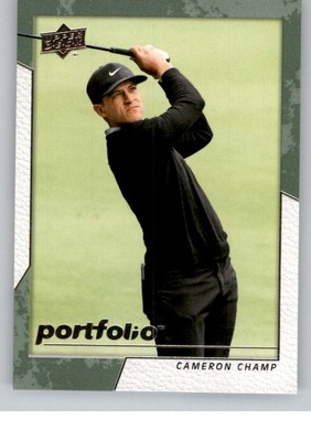 2024 Upper Deck Golf Portfolio Trading Cards Pick From List / Complete Your Set