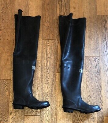 black rubber waders for sale