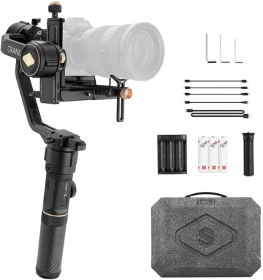 Zhiyun Crane 2S COMBO, 3-Axis Handheld Gimbal Stabilizer for DSLR Camera