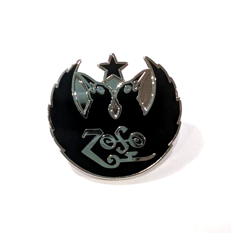Jimmy Page & Black Crowes Twin-Brands Vintage ZoSo Enamel Pin Lapel Brooch pin