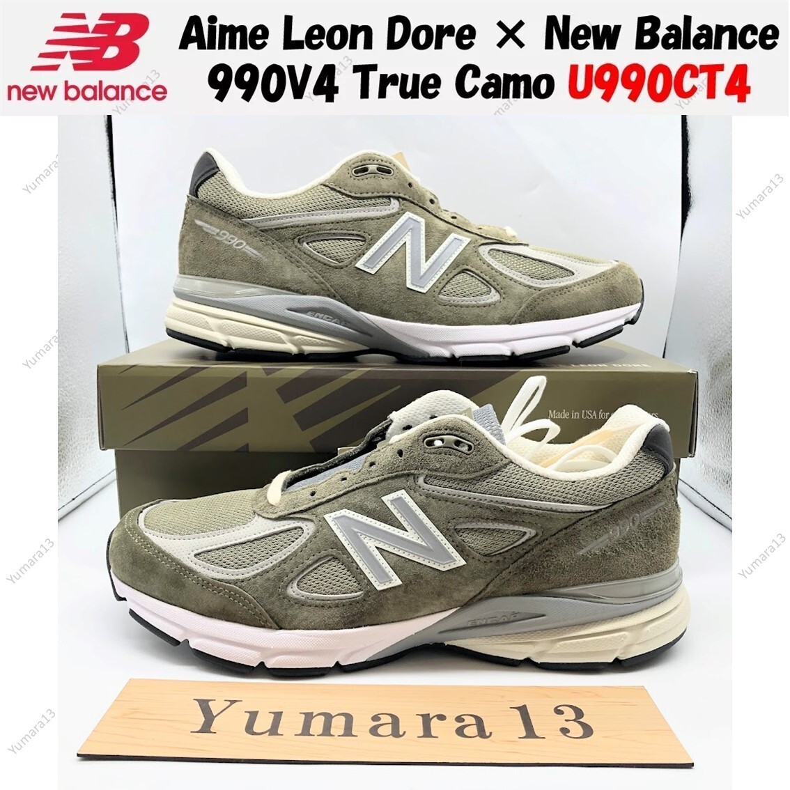 靴 New Balance 990v4 AIME LEON DORE ALD / NB Made in USA 990v4 – Aimé Leon Dore