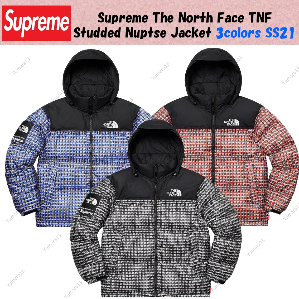 supreme North Face ヌプシ Supreme The North Face Nuptse Jacket (FW24) - $438
