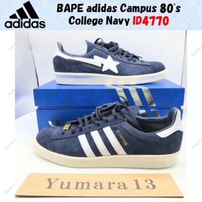 BAPE adidas Campus 80's College Navy ID4770