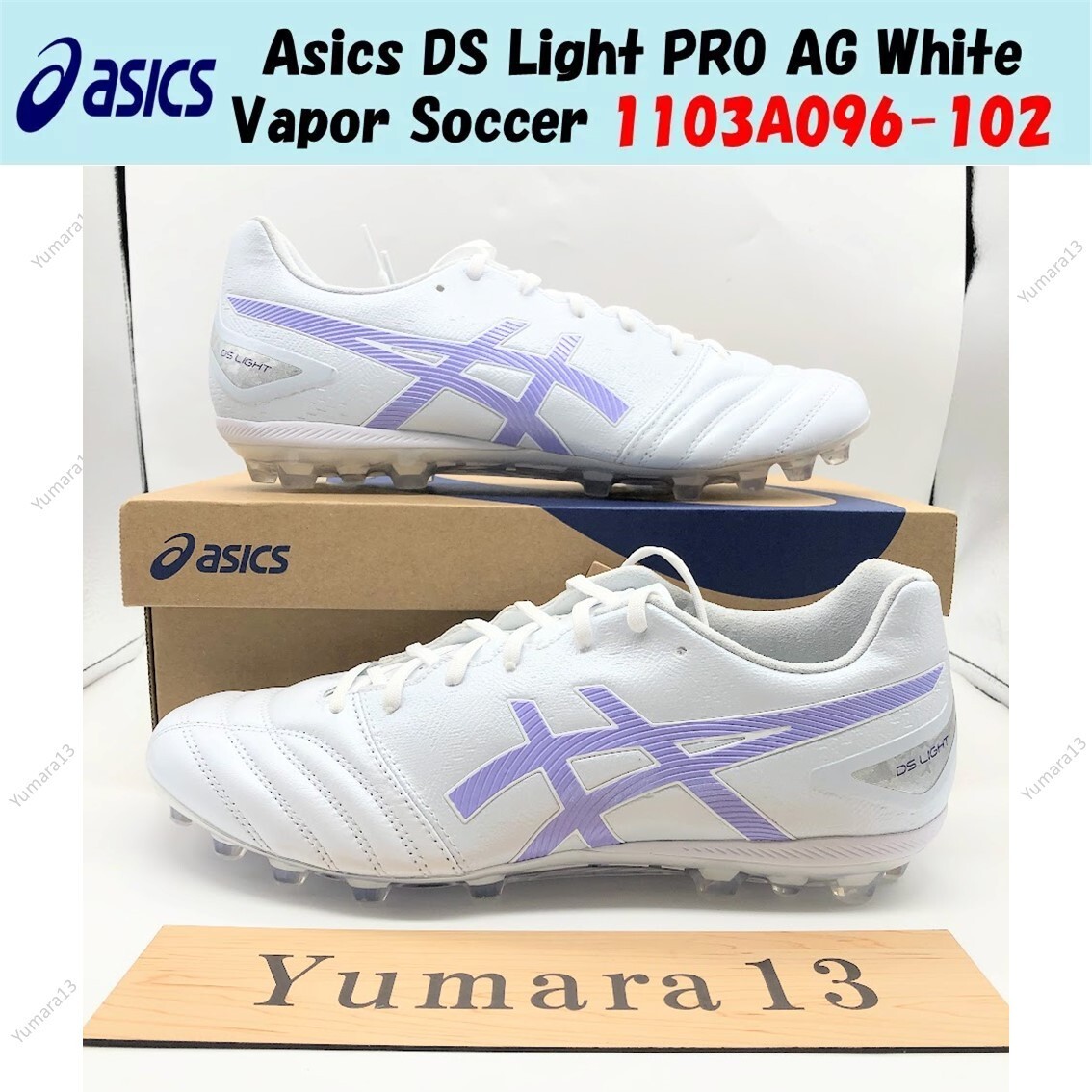 シューズ asics - DS LIGHT PRO AG 1103A096-100 asics ASICS Soccer Cleats Shoes DS LIGHT PRO AG White/Diva Pink