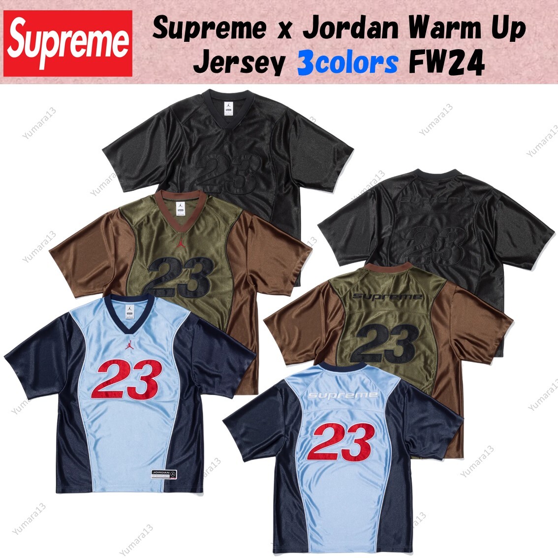 ウォームアップウェア Supreme Jordan Warm Up Jersey Olive Buy Supreme x Jordan Warm Up Jersey 'Olive' - FW24KN1 OLIVE