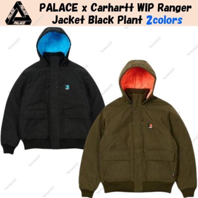 PALACE x Carhartt WIP Ranger Jacket Black Plant 2colors
