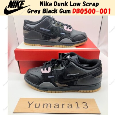 Nike Dunk Low Scrap Cool Grey Black Gum DB0500-001 Size US 4-14 Brand New