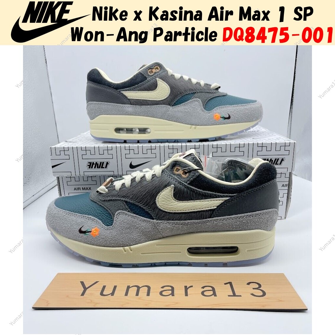 Kasina × Nike Air Max 1 \"Won-Ang/Grey\" FUTURE CLASSIC? Nike x Kasina Air Max 1 On Feet Review - YouTube