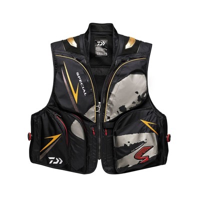 Pre-owned Daiwa Sweetfish Vest Dv-1023 Black Xl