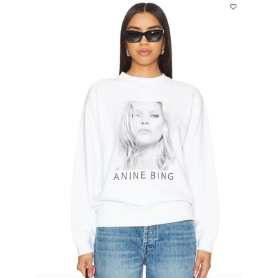 NWT Anine Bing Ramona Kate Moss Sweatshirt