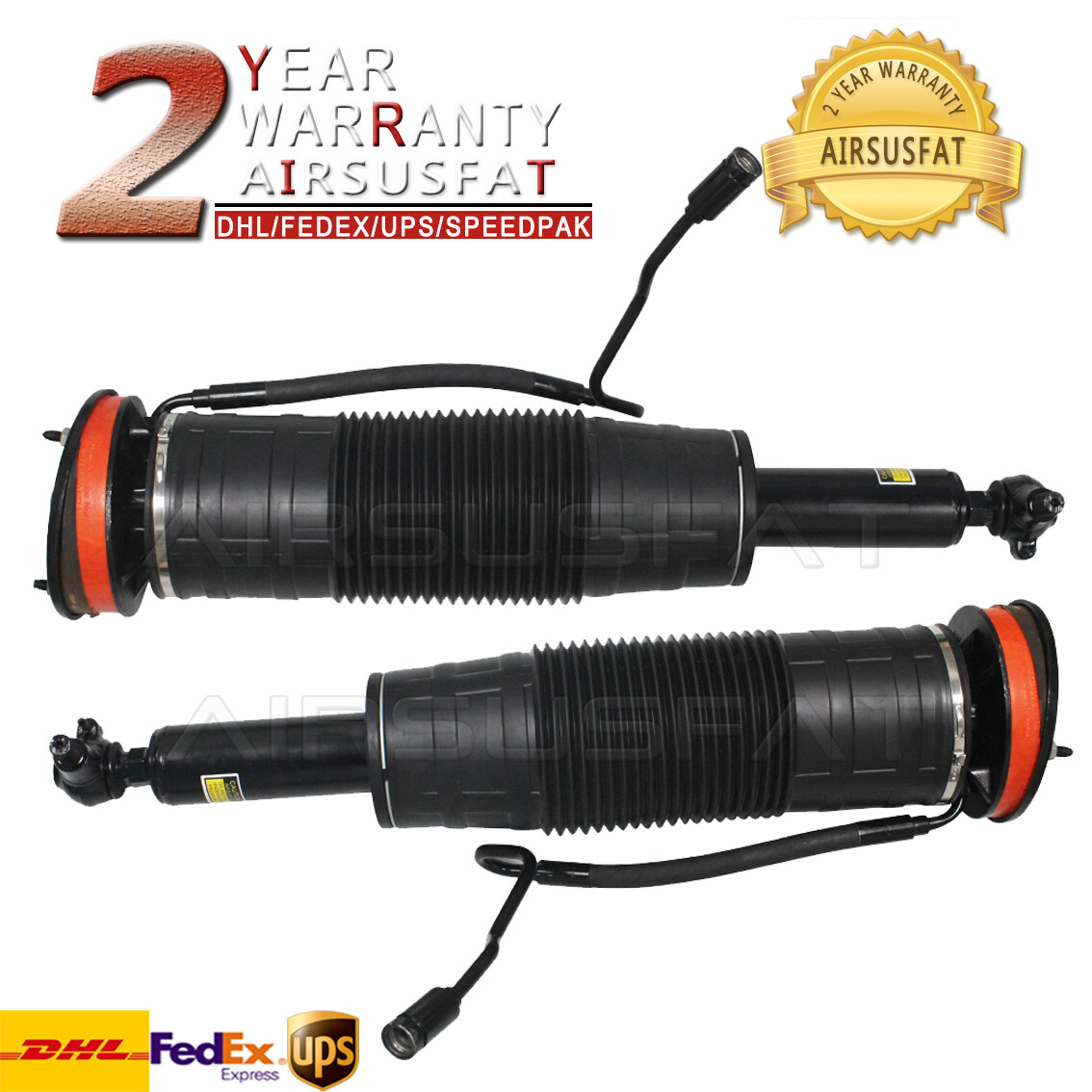 2X For Mercedes W221 S CL Class Front Hydraulic ABC Shocks