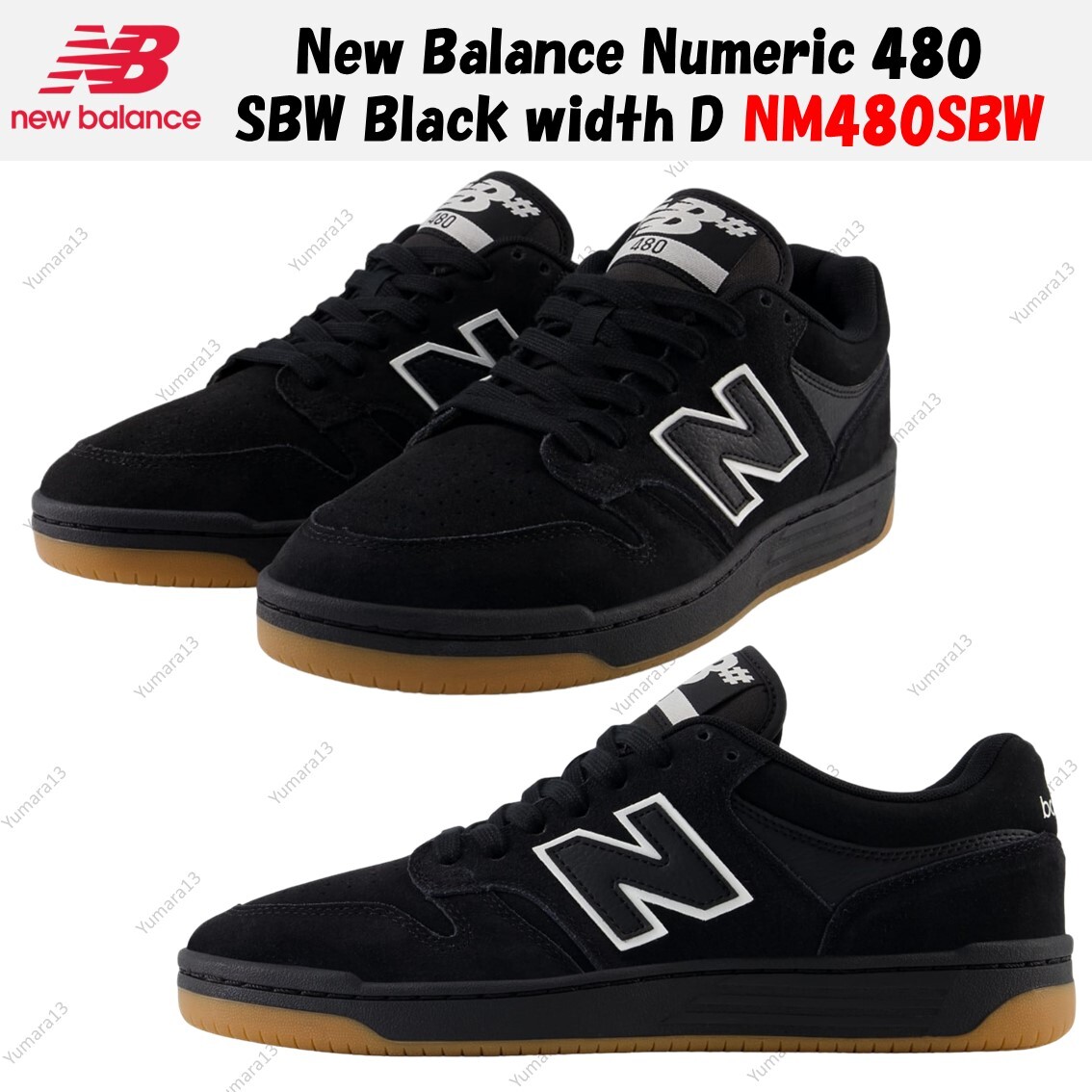 【New Balance】★スケボー★ Men's NB Numeric 480 Cowtown