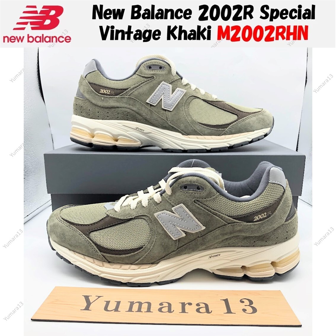 New Balance★M2002RGL★レトロ★兼用★KHAKI New Balance☆M2002RGL☆レトロ☆兼用☆KHAKI (New Balance