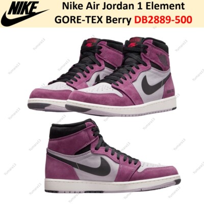 Nike Air Jordan 1 Element GORE-TEX Berry DB2889-500 Men's Size