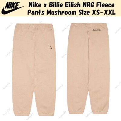 Nike x Billie Eilish NRG Fleece Pants Mushroom Size XS-XXL