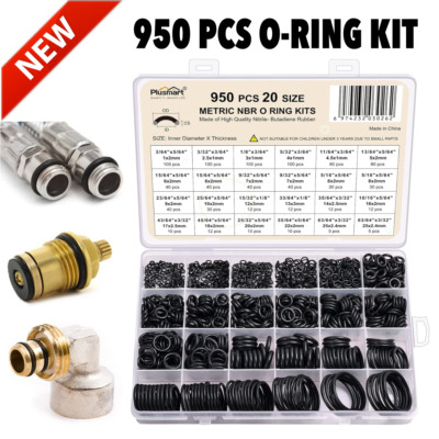 Rubber O Ring Kit Washer Gasket Set For Pressure Washer Plumbing Air Gas Connect