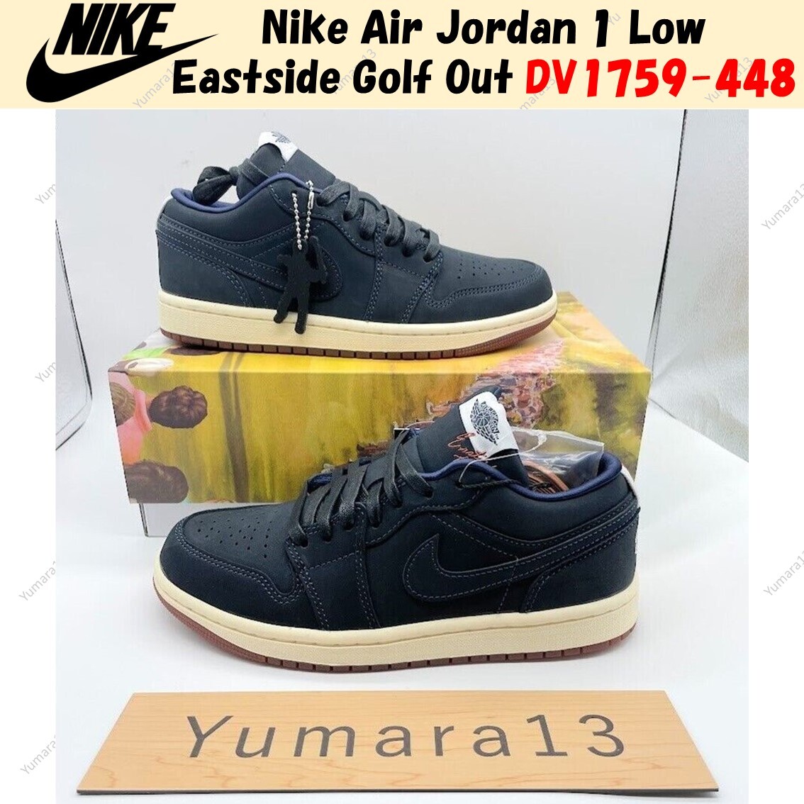 EASTSIDE GOLF×Nike Air Jordan 1 Eastside Golf Dresses This Air Jordan 1 High Golf NRG