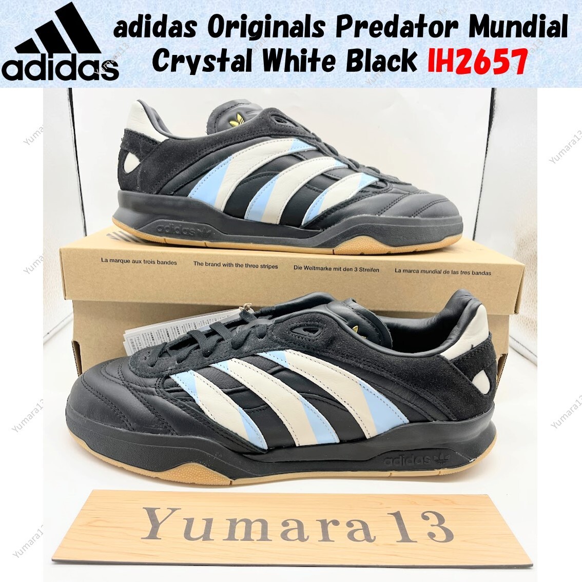 adidas Originals Predator Mundial Crystal White Black IH2657