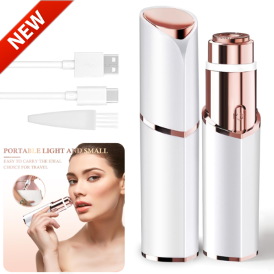 Flawless Facial Hair Remover Painless Hair Removal Portable Trimmer USB Recharge