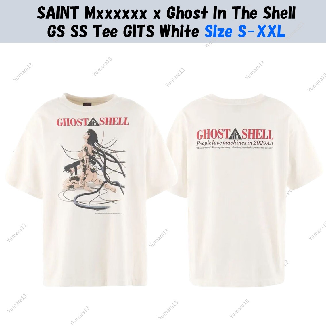 【Saint Mxxxxxx】EV_SS TEE/WHITE EV_SS TEE | SAINT Mxxxxxx(セント マイケル) / トップス
