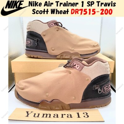 Nike Air Trainer 1 SP Travis Scott Wheat DR7515-200 Men's Size